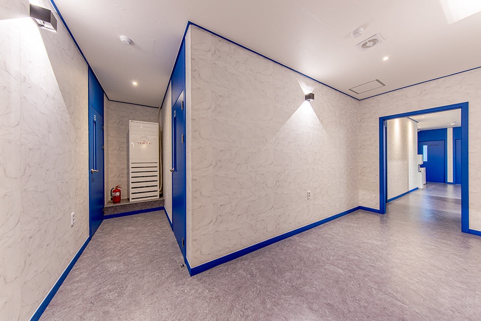 수원시 팔달구 현테라피 복도 측면