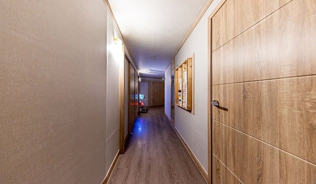 아산 온천동 허니바디케어 복도