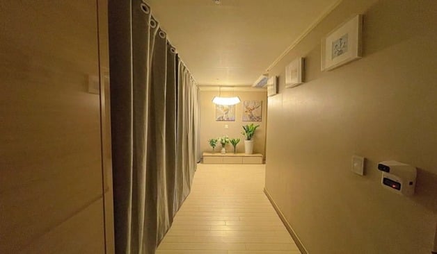 분당 판교 스웨디시멜로우 복도 실제 샵사진