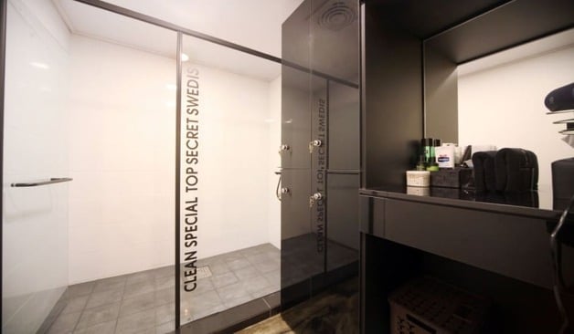 탑시크릿 샤워실