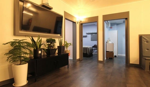 의정부 민락동 LAB아로마테라피 복도 실제 샵사진