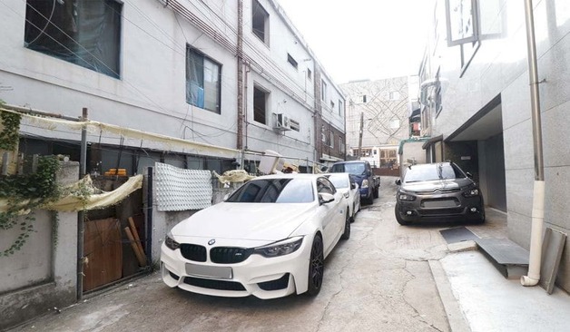 관악 봉천동 큐스테라피 주차장