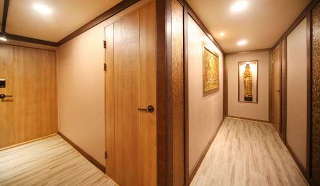 구미 진평동 핑크테라피 복도 실제 샵사진2