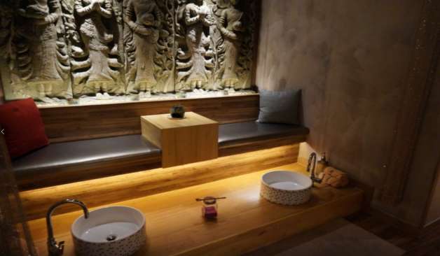 양산 덕계동 젠타이 족욕대