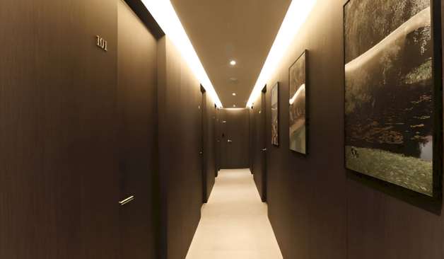 강남 청담동 헤레이스테라피 복도