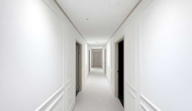 베트남버블마사지 복도