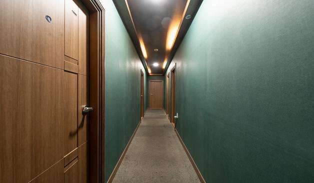 구미 진평동 벚꽃아로마 복도 실제 샵사진