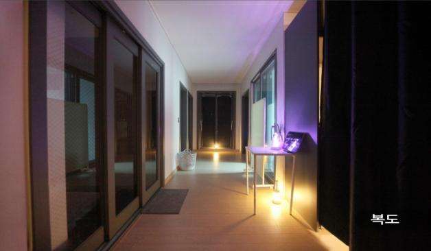 평택 고덕 비비테라피 복도 실제 샵사진