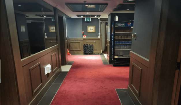 광주 놀러와스파 복도3