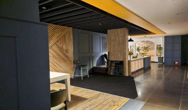 청주 오창 세븐마사지 복도 실제 샵사진1