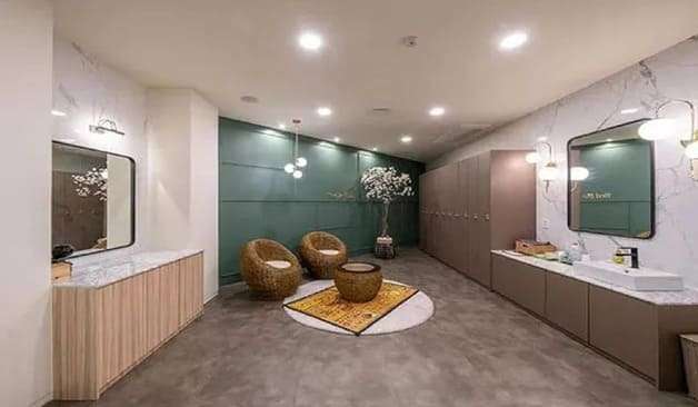 부산 해운대 홍테라피 세면 공간