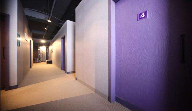 청주 오창 S테라피 복도 실제 샵사진