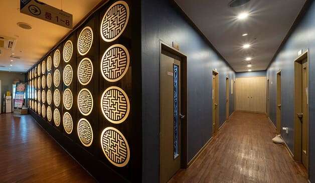 광주 첨단 힐링아로마 복도 실제 샵사진1