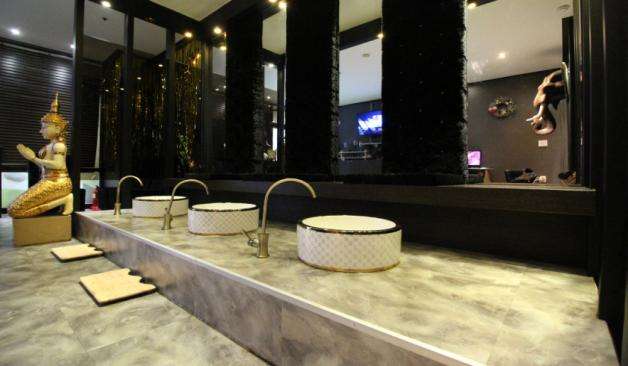 화성 향남 청담쉼타이 족욕공간 실제 샵사진