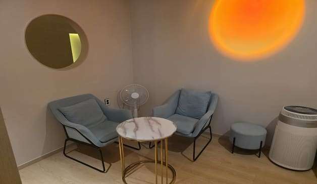 안양 평촌 블루테라피 대기실