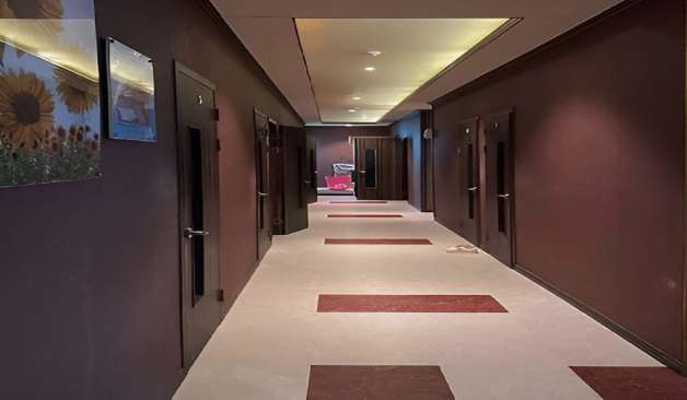 광주 학동 궁마사지 복도