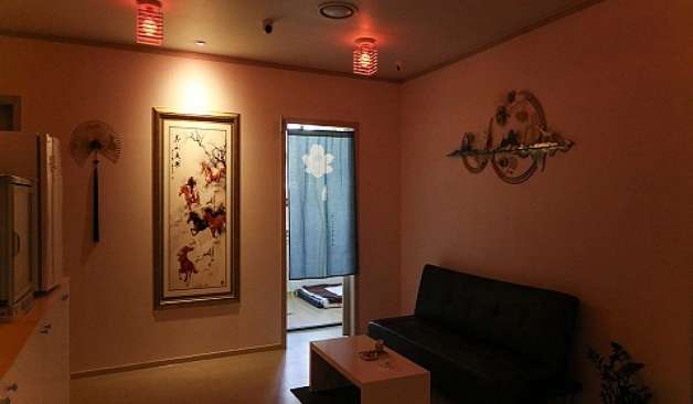 경산 옥산동 황실 관리룸 입구