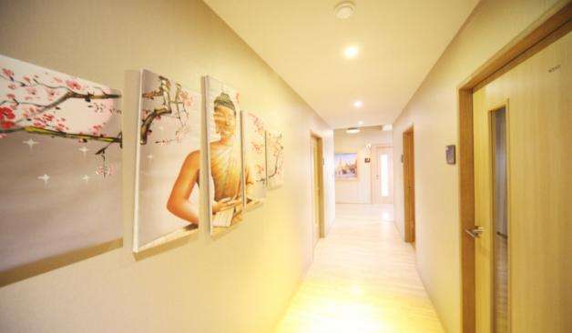 대구 범어동 명타이테라피 복도