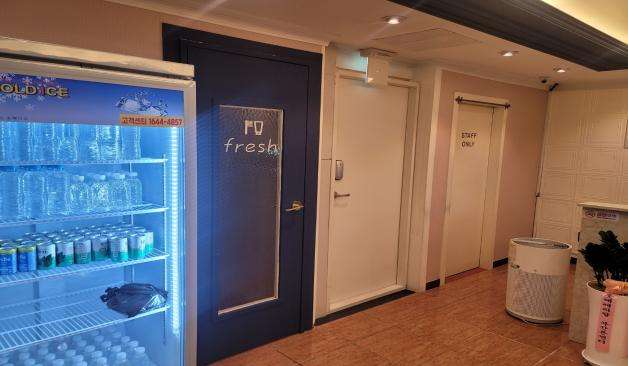 부산 부전동 포커스 바디케어 복도