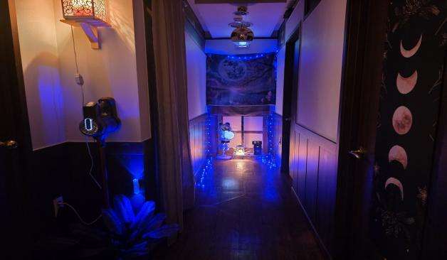 일산 장항동 바디문 왁싱테라피 룸으로 향하는 복도