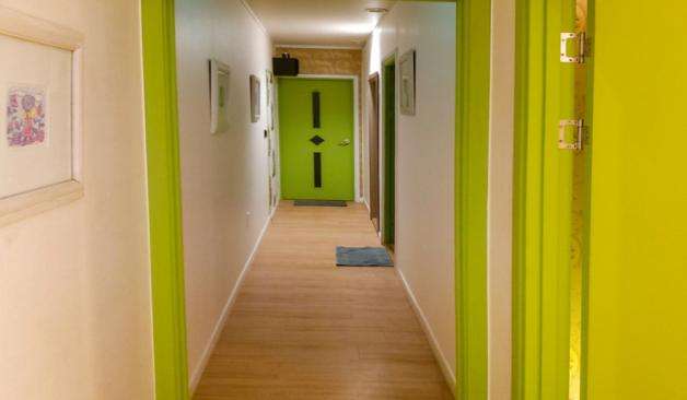 강릉 포남동 용타이테라피 복도