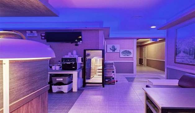 파주 운정 반하다스웨디시 카운터 측면 모습 이미지