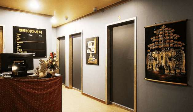 부산 해운대 텐타이 카운터