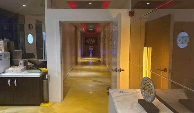 충북혁신도시 락쿤마사지 복도