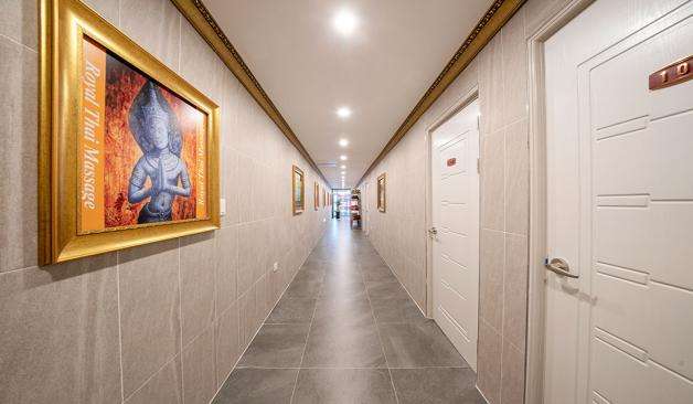 구미 원평동 로얄파타야마사지 복도 실제 샵사진1