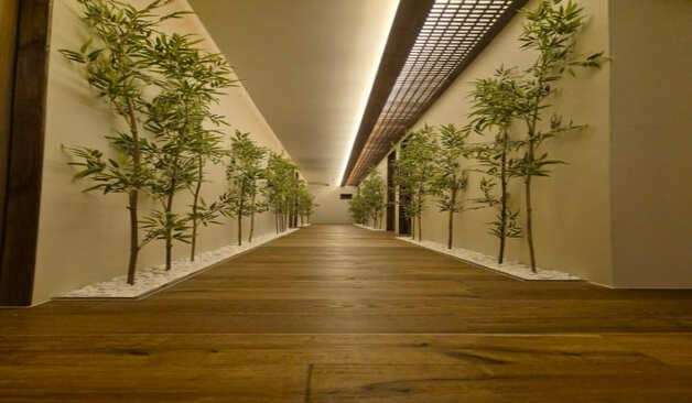 포항 오천읍 탕스파 복도