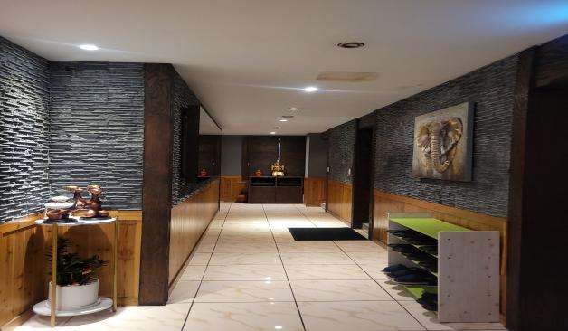 부산 해운대 힐링타이 복도 실제 샵사진1