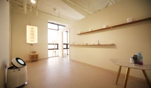 천안 불당동 봄날테라피 로비 실제 샵사진