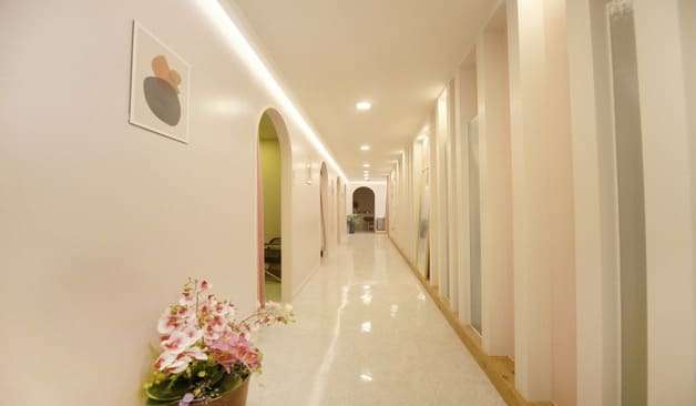 대구 상인동 다낭마사지 복도 실제 샵사진1