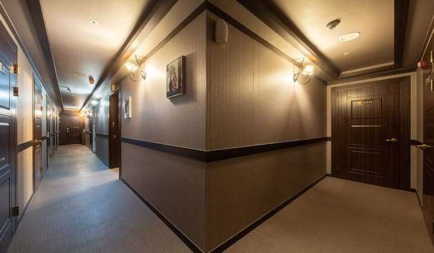 음성 맹동면 큐티체형관리 복도 실제 샵사진1