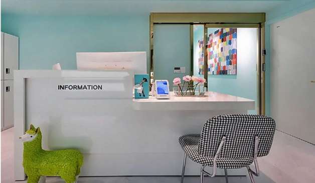 서초 신사역 민트스웨디시 카운터