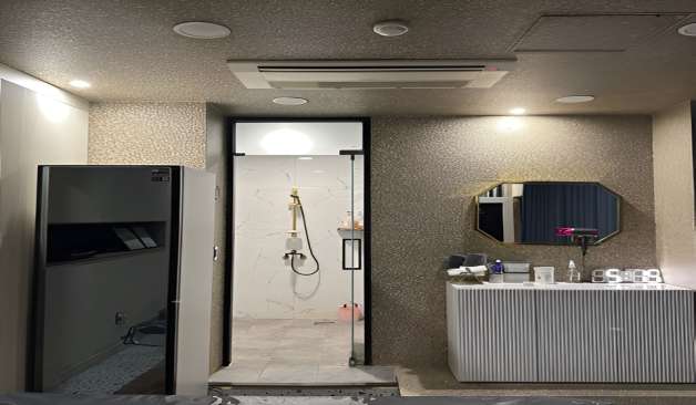 마포 홍대 꽃보다스파 샤워실