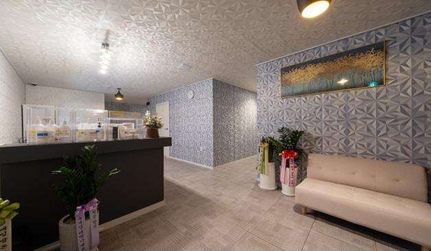 송파 가락동 망고스웨디시 대기공간이 보이는 로비 실제 샵사진