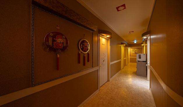 대구 용산동 금약손 중국마사지 복도