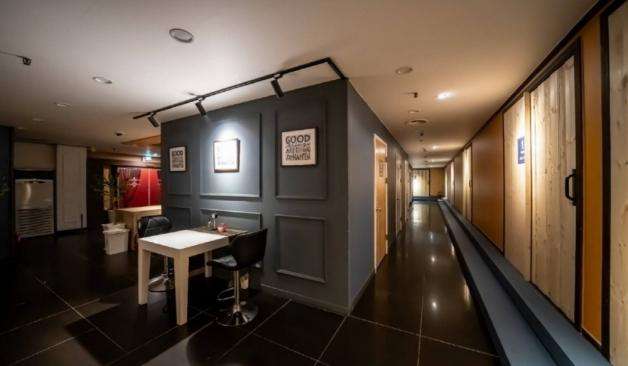 청주 오창 세븐마사지 복도 실제 샵사진3