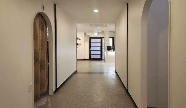 제주 노형동 유화아로마 복도