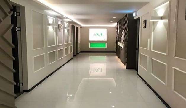 청주 율량동 포엠테라피 복도