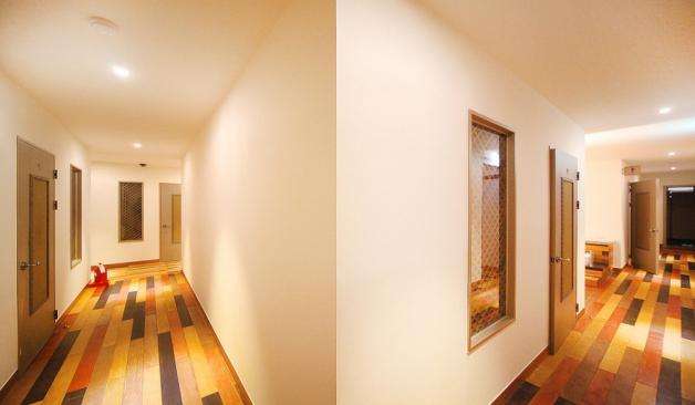 제주 연동 썬테라피 복도