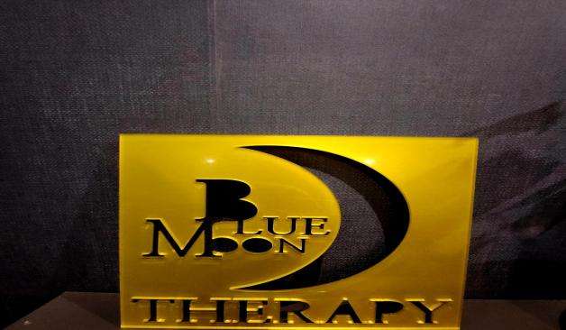 광명 소하동 블루문테라피 간판