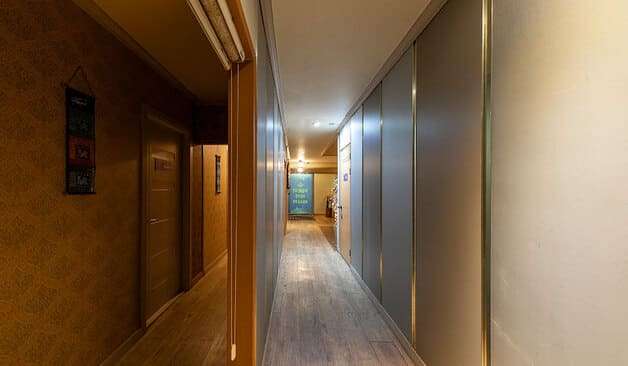 대구 동호동 아로이타이마사지 복도