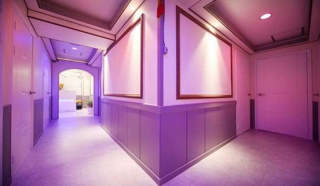 여주 홍문동 휴마사지 복도 실제 샵사진2