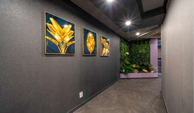 일산 정발산역 비올레 복도