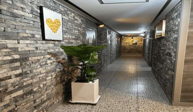 관악 신림 슈가테라피 복도 실제 샵사진2