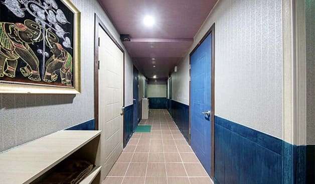 강남 역삼동 버블버블 스웨디시 복도