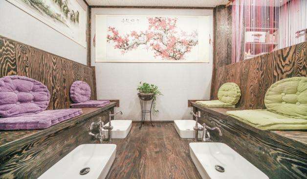 구미 사곡동 황후힐링숲 족욕공간 실제 샵사진