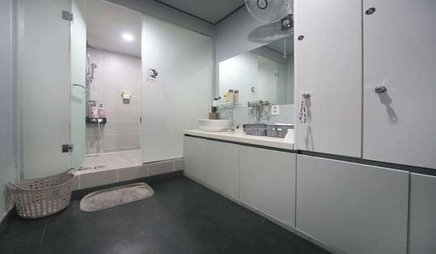 수원 탑동 더쉼테라피 샤워실